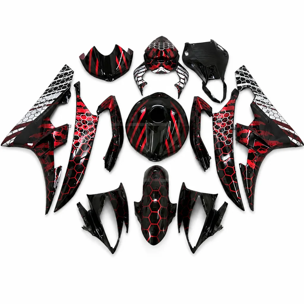 Fairing set Yamaha YZF-R6 2006-2007