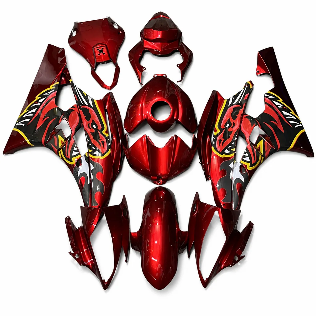 Fairing set Yamaha YZF-R6 2006-2007