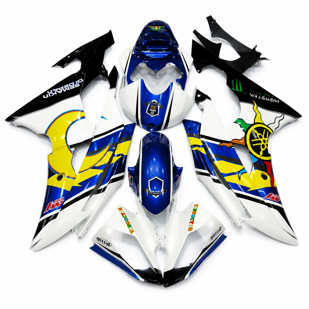 Click to zoom Fairing set Yamaha YZF-R6 2008-2016