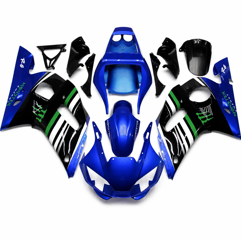 Click to zoom Fairing set Yamaha YZF-R6 1998-2002